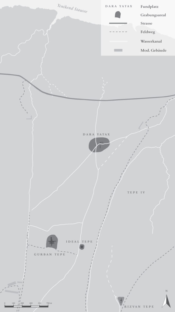 Topographischer Plan Dara Yatax