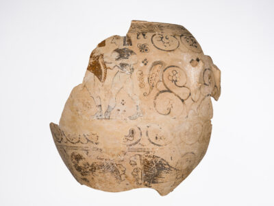 Kraterfragment mit Opferungszene