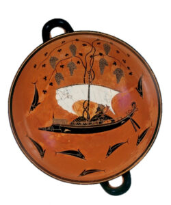 Exekiasschale. Das Trinkgefäß gehört zu den bedeutendsten Antiken der Welt. Aus Athen, 540/530 v. Chr.